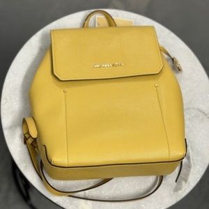 Michael Kora backpack leather NWT